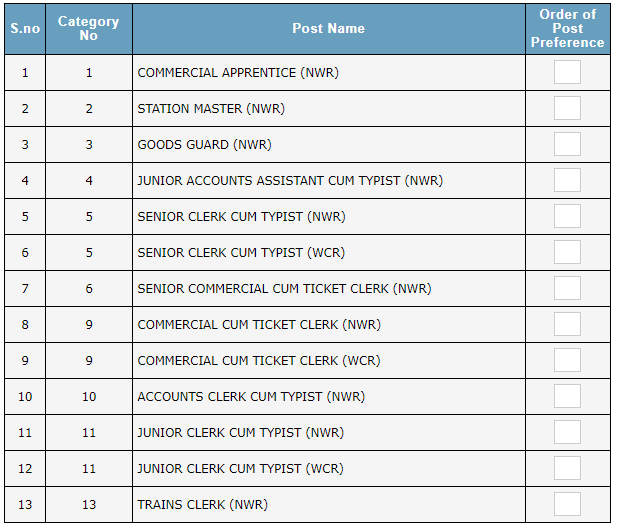 how-to-fill-post-preferences-in-rrb-ntpc-2019-exam-ssc-railway