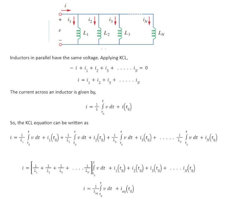 Inductors In Parallel Definition Formula Gate Notes 