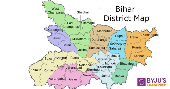 List Of Districts In Bihar - How Many Districts In Bihar? [Full Details]