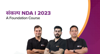 संकल्प NDA II 2024: A Foundation Course (Recorded Batch)