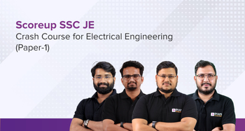 Scoreup SSC JE 2022: Crash Course for Electrical Engineering        	