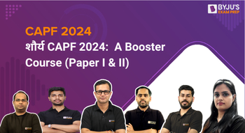 शौर्य CAPF 2024: A Booster Course (Paper I & II)