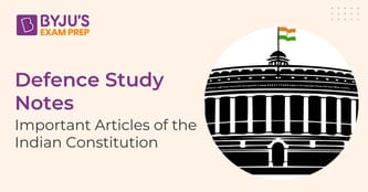 List of Important Articles of the Indian Constitution