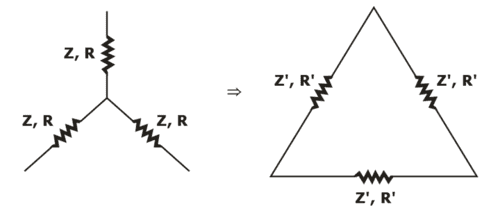 Wye‐Delta Transformation Study Notes PDF for GATE & ECE Exams