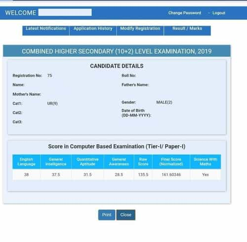 SSC CHSL Marks 2019-20 Out, Check SSC CHSL Tier II Scorecard