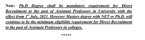 phd rules for assistant professor